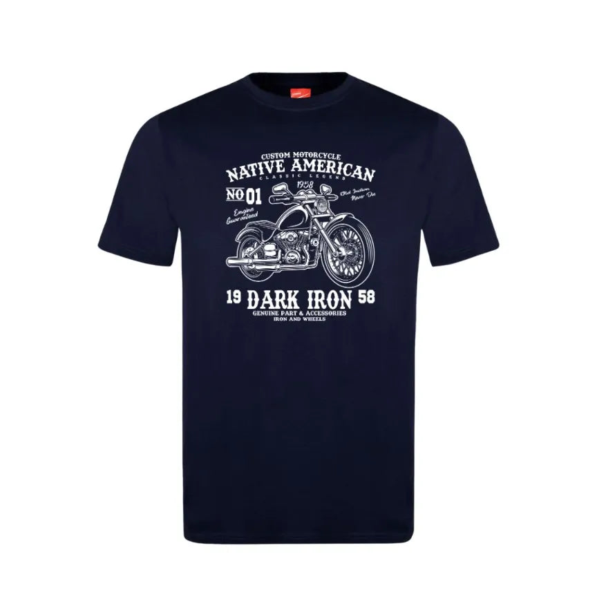 Dark Iron Cotton T-Shirt