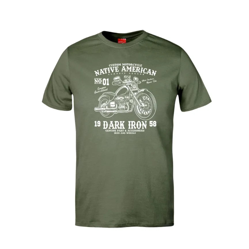 Dark Iron Cotton T-Shirt