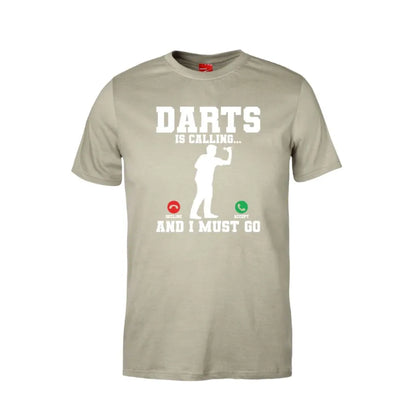 Darts Is Calling Cotton T-Shirt