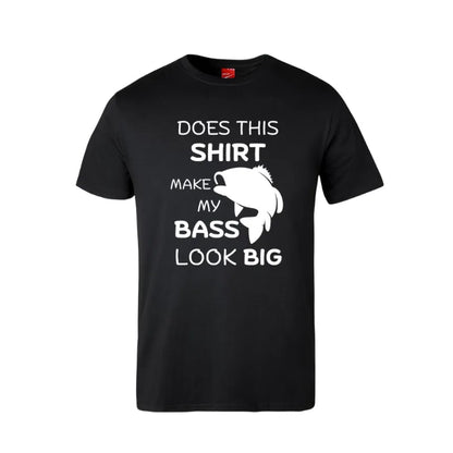 Does This Shirt Make My Bass Look Big Cotton T-Shirt
