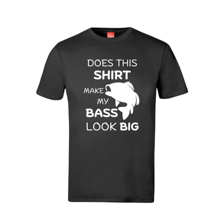 Does This Shirt Make My Bass Look Big Cotton T-Shirt