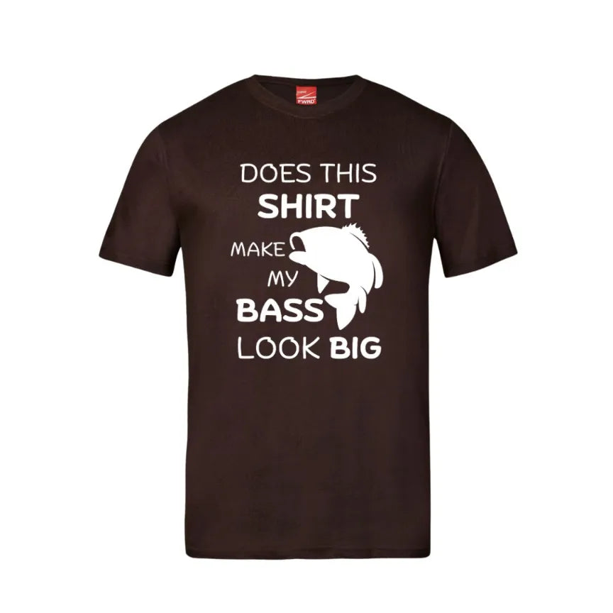 Does This Shirt Make My Bass Look Big Cotton T-Shirt