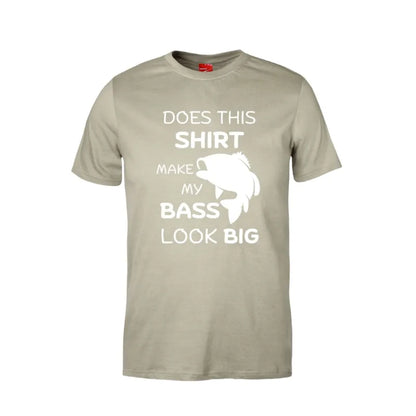 Does This Shirt Make My Bass Look Big Cotton T-Shirt