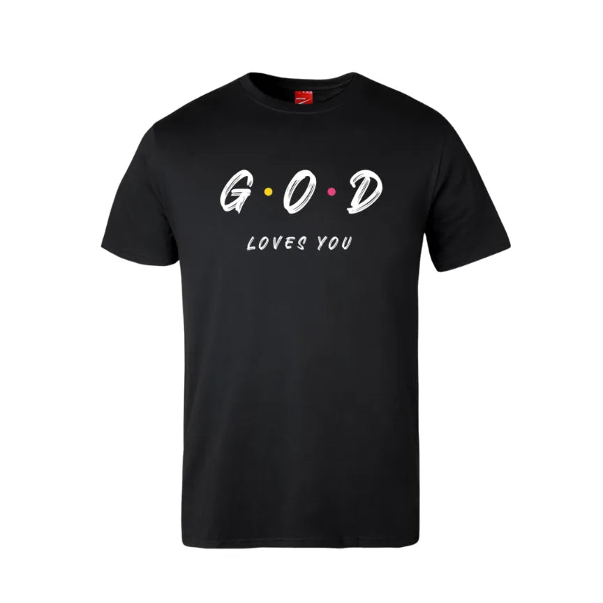 God Loves You Cotton T-Shirt