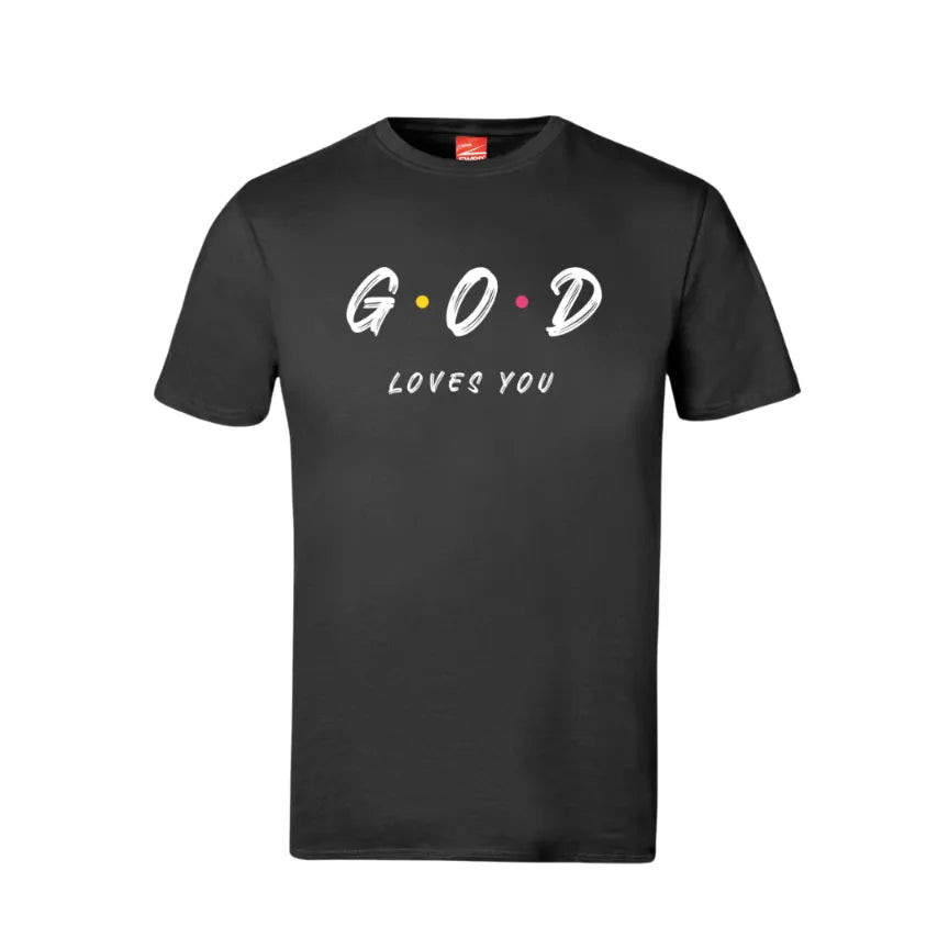 God Loves You Cotton T-Shirt