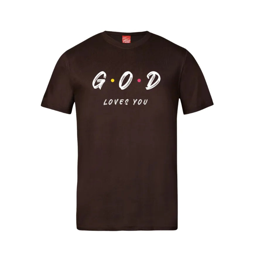 God Loves You Cotton T-Shirt