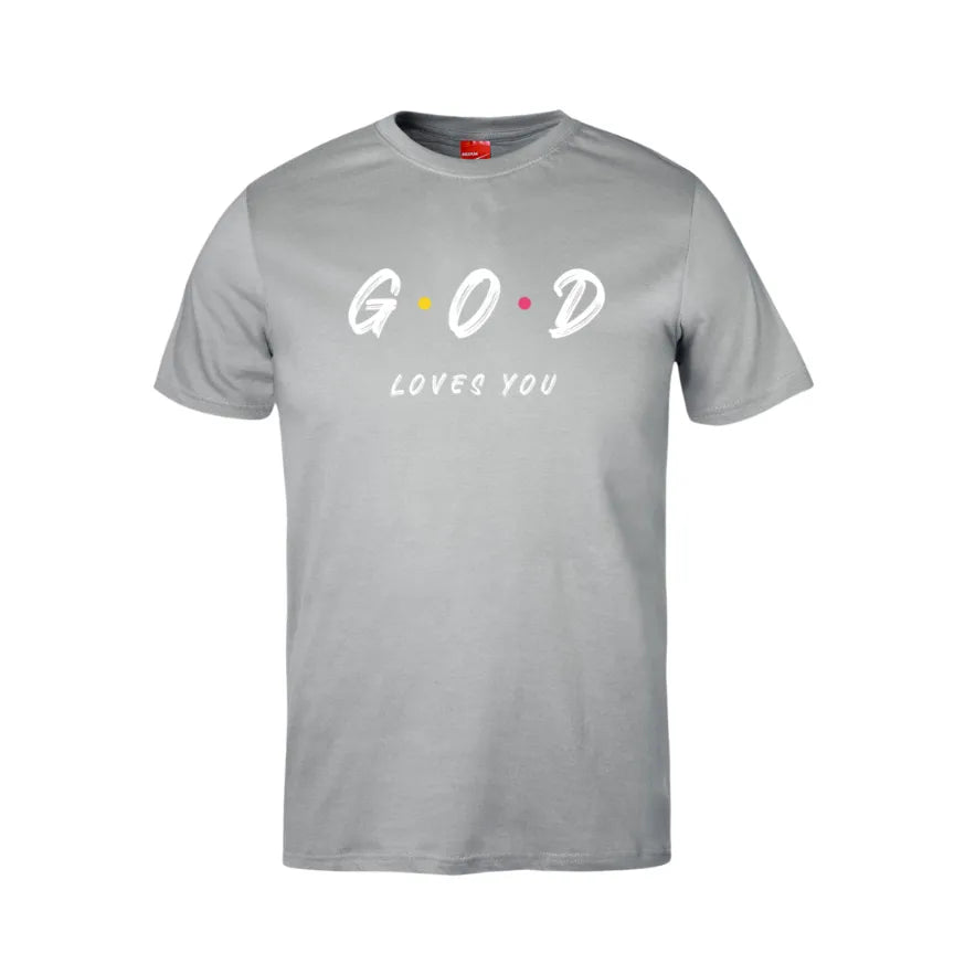 God Loves You Cotton T-Shirt