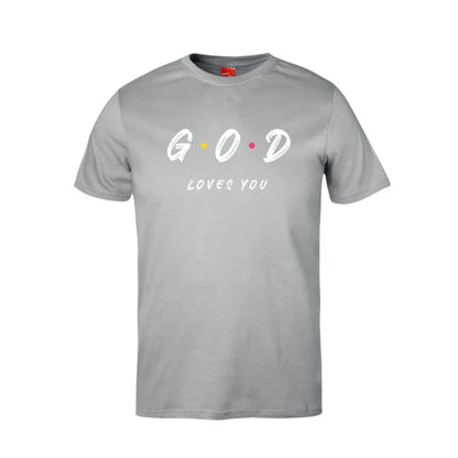 God Loves You Cotton T-Shirt