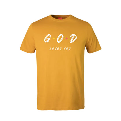 God Loves You Cotton T-Shirt
