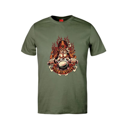 Hell On Wheels Cotton T-Shirt