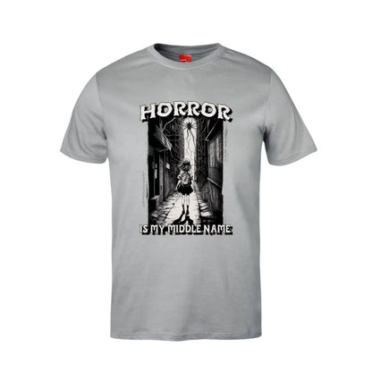 Horror Is My Middle Name Cotton T-Shirt