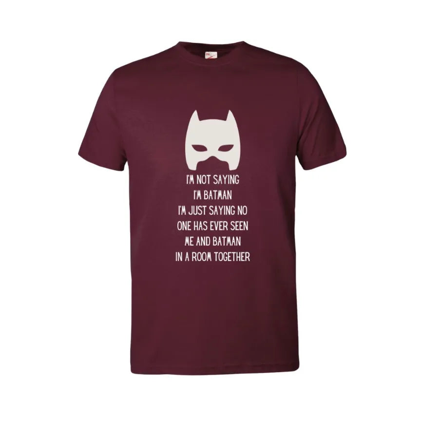 I'm Not Saying I'm Batman Kids Cotton T-Shirt