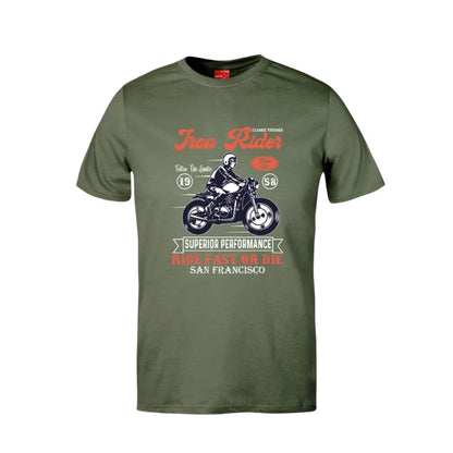 Iron Rider Cotton T-Shirt