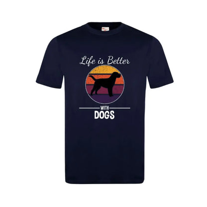 Life Is Better With Dogs Kids T-Shirt