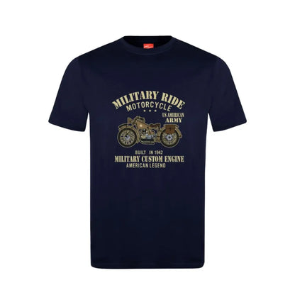 Military Ride Motorcycle Cotton T-Shirt