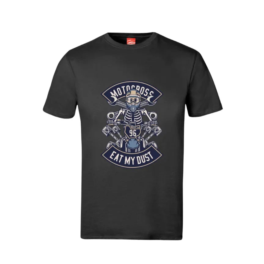 Motocross Eat My Dust Cotton T-Shirt