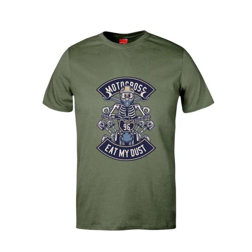 Motocross Eat My Dust Cotton T-Shirt