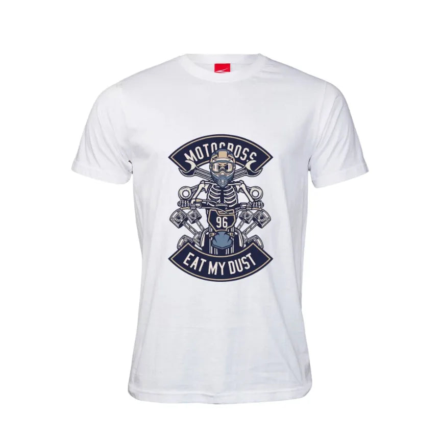Motocross Eat My Dust Cotton T-Shirt