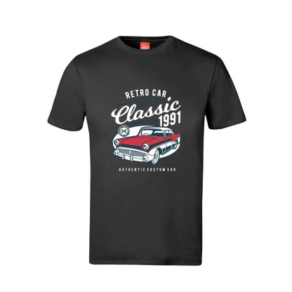 Retro Classic Car Cotton T-Shirt