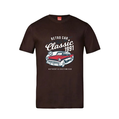 Retro Classic Car Cotton T-Shirt