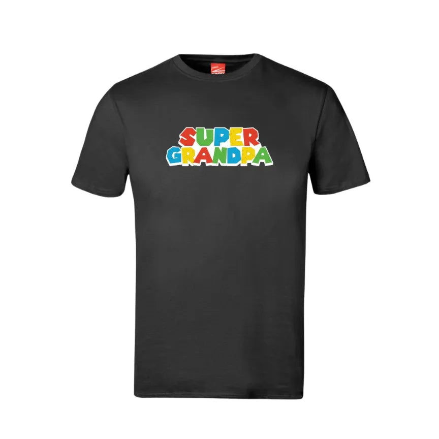Super Grandpa Cotton T-Shirt