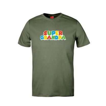 Super Grandpa Cotton T-Shirt