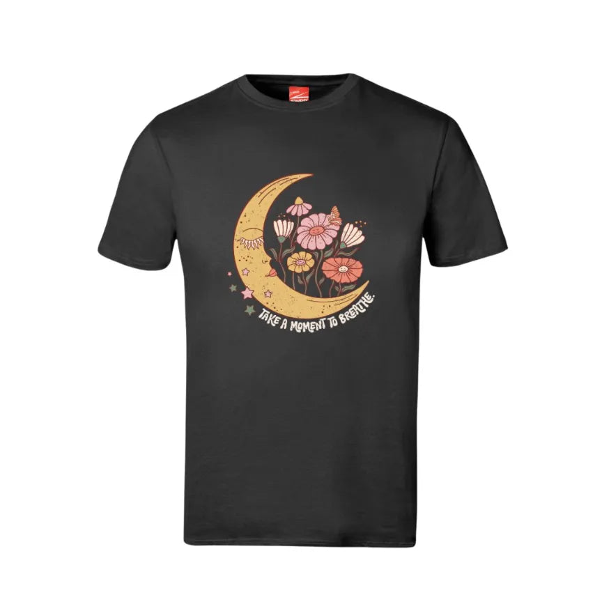 Take A Moment To Breathe Cotton T-Shirt