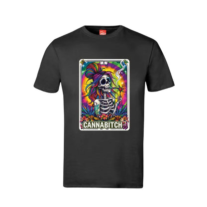 Tarot Cannabitch Cotton T-Shirt