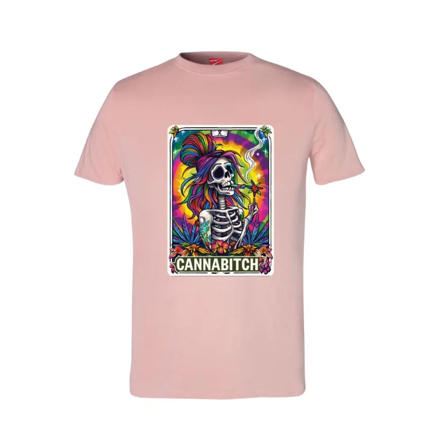 Tarot Cannabitch Cotton T-Shirt