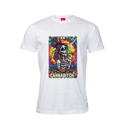 Tarot Cannabitch Cotton T-Shirt