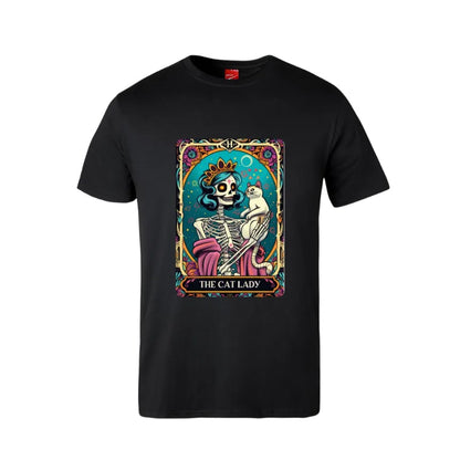 Tarot The Cat Lady Cotton T-Shirt