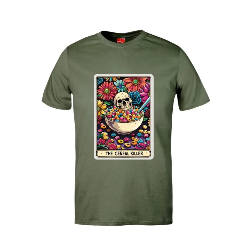 Tarot The Cerial Killer Cotton T-Shirt
