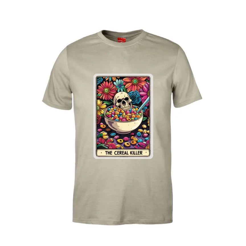 Tarot The Cerial Killer Cotton T-Shirt