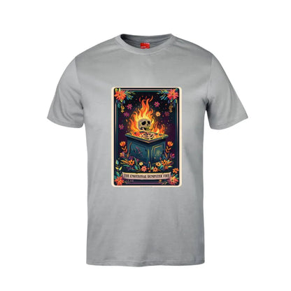 Tarot The Emotional Dumpster Fire Cotton T-Shirt