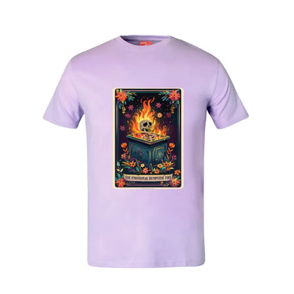 Tarot The Emotional Dumpster Fire Cotton T-Shirt