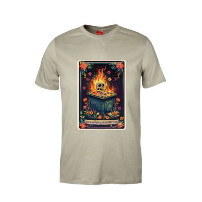 Tarot The Emotional Dumpster Fire Cotton T-Shirt