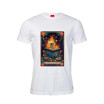 Tarot The Emotional Dumpster Fire Cotton T-Shirt