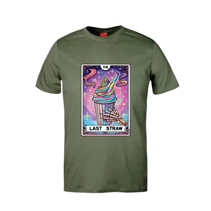 Tarot The Last Straw Cotton T-Shirt