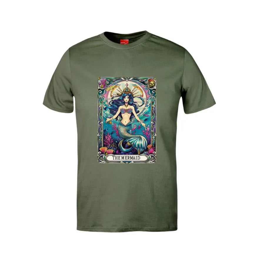 Tarot The Mermaid Cotton T-Shirt