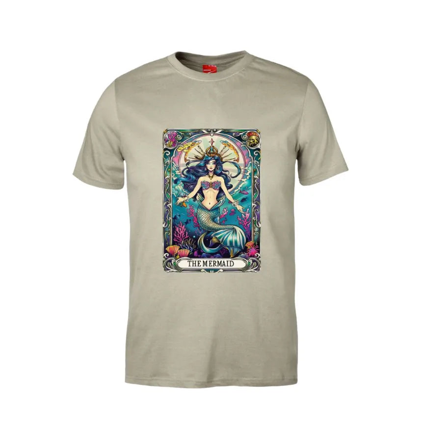 Tarot The Mermaid Cotton T-Shirt