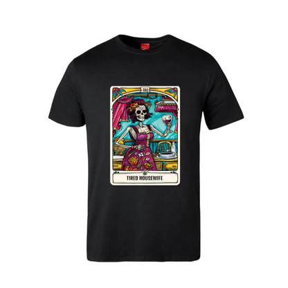 Tarot The Tired Housewife Cotton T-Shirt