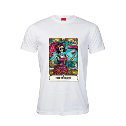 Tarot The Tired Housewife Cotton T-Shirt